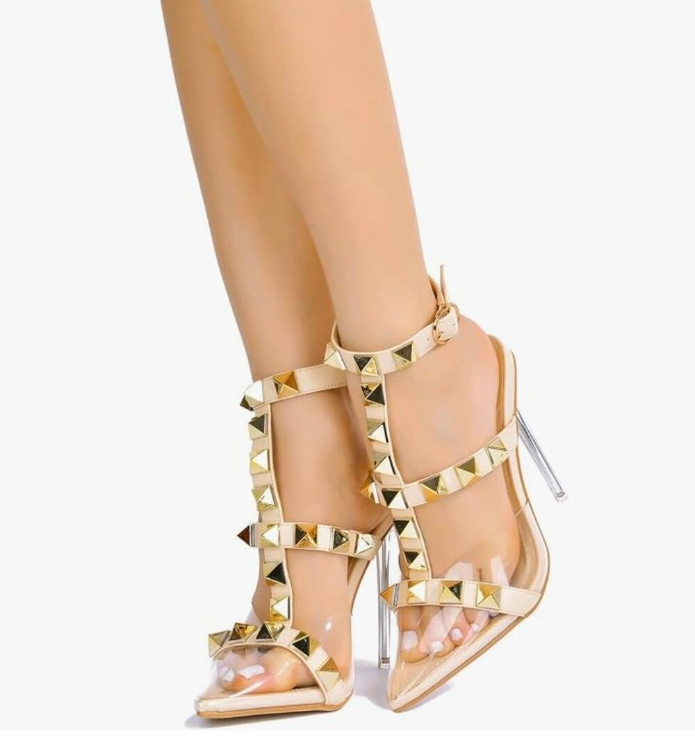 Agnes by CAPE ROBBIN Off White Heels,  Size 11